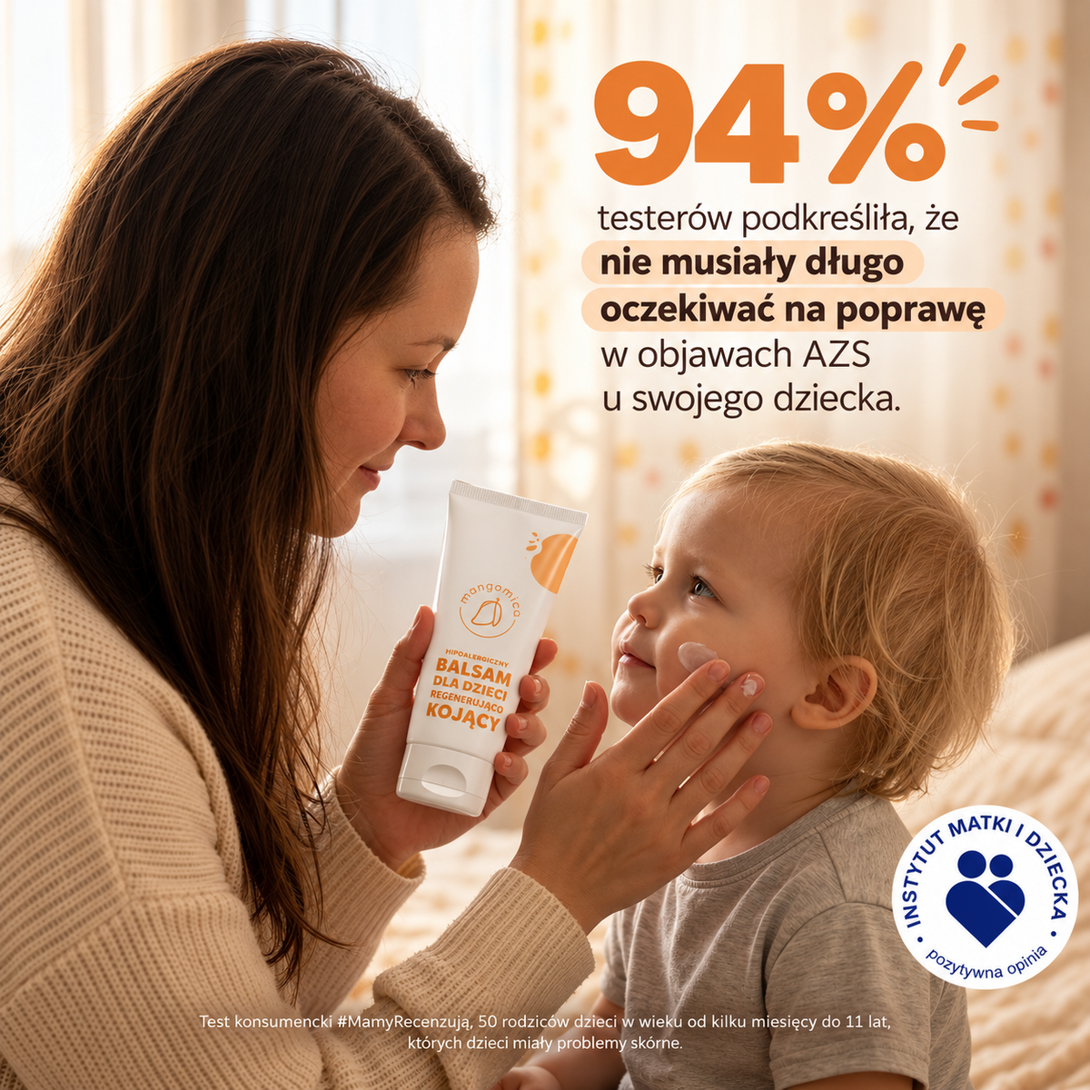Emolient dla dzieci regenerująco - kojący