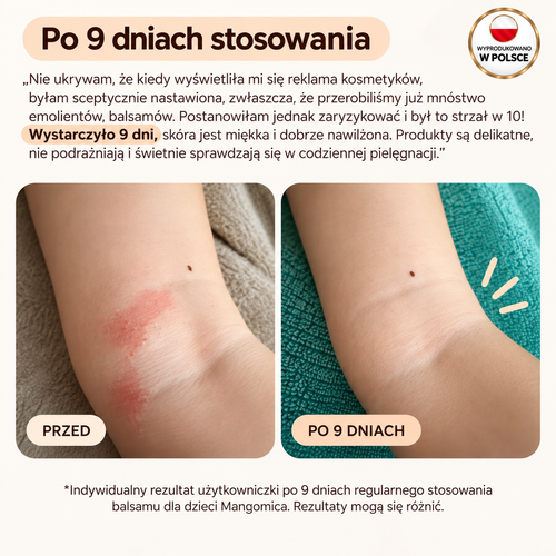 Emolient dla dzieci regenerująco - kojący