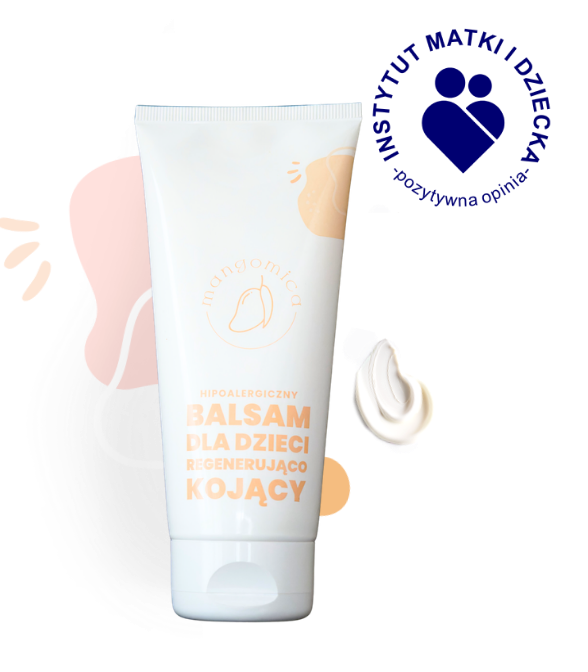 Hipoalergiczny balsam dla dzieci regenerująco - kojący