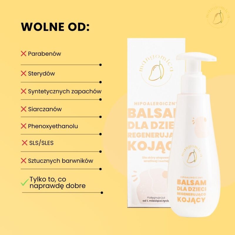 Hypoallergener Balsam für Kinder regenerierend und beruhigend – Bild 5